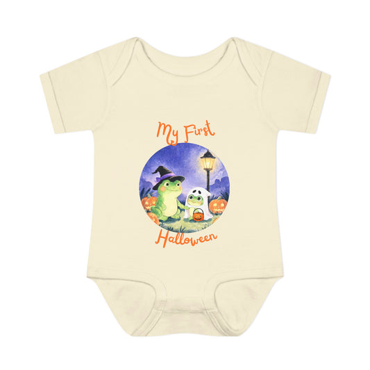 My First Halloween Baby Bodysuit – Cute Infant Onesie for Halloween