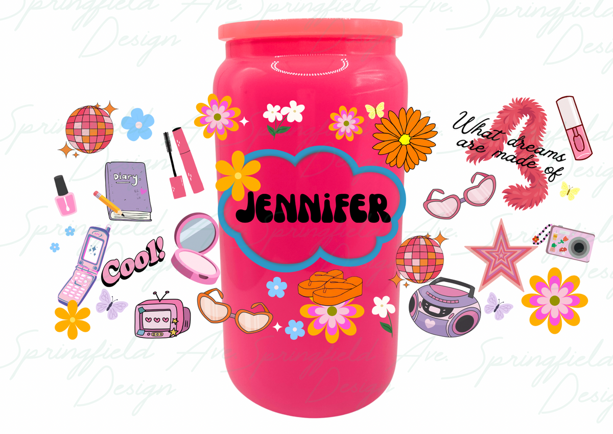 What Dreams are Made Of Glass Tumbler 16oz