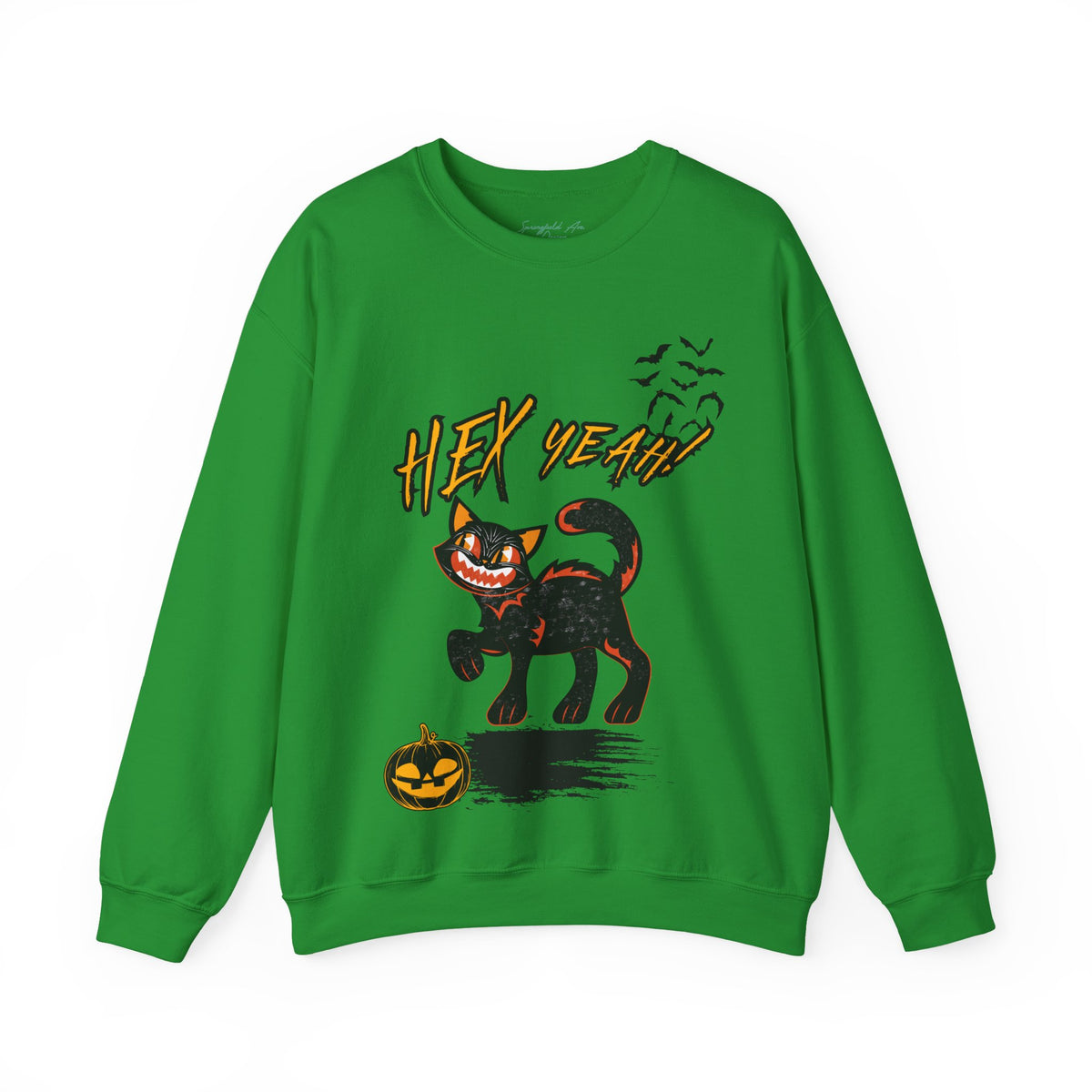 Hex Yeah! Halloween Cat Sweatshirt