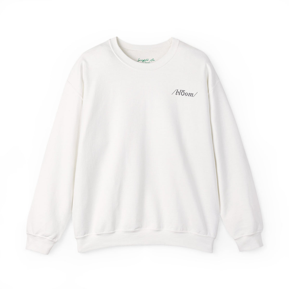 Keep On Blooming Crewneck Sweatshirt — Floral 'Don't Stop' Graphic