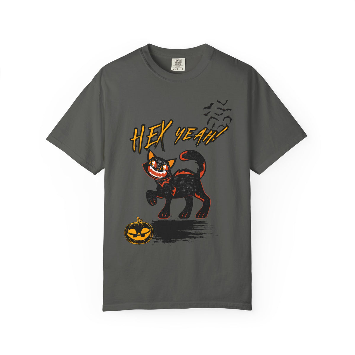Hex Yeah! Unisex Halloween Black Cat T-shirt