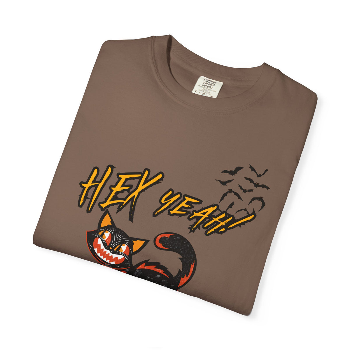 Hex Yeah! Unisex Halloween Black Cat T-shirt
