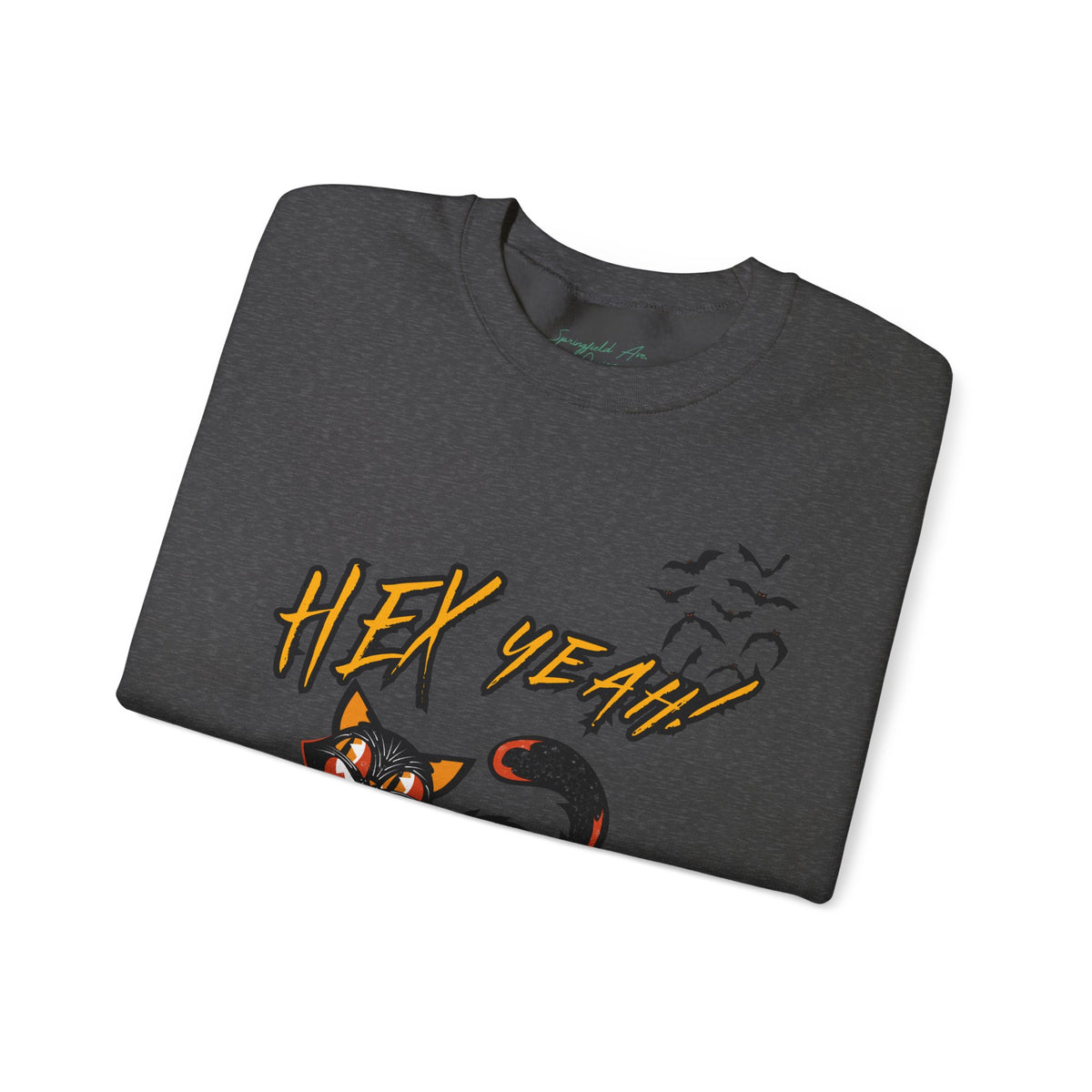 Hex Yeah! Halloween Cat Sweatshirt