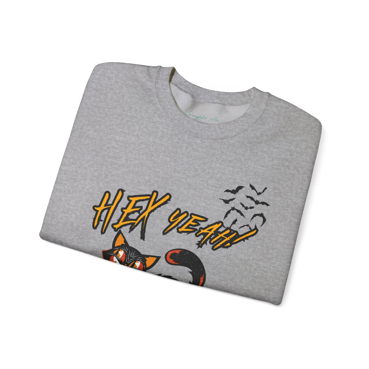 Hex Yeah! Halloween Cat Sweatshirt