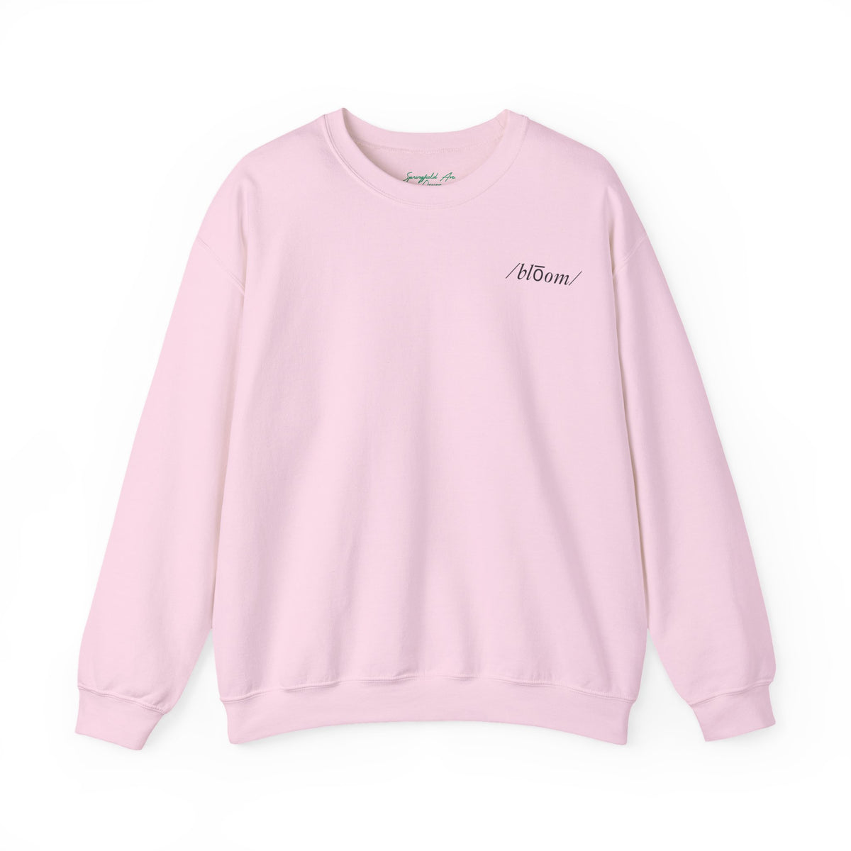 Keep On Blooming Crewneck Sweatshirt — Floral 'Don't Stop' Graphic