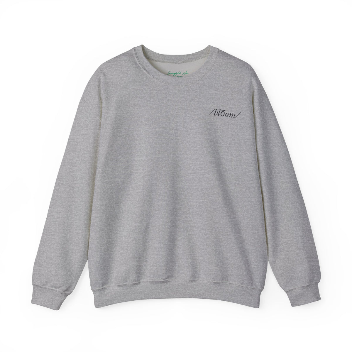 Keep On Blooming Crewneck Sweatshirt — Floral 'Don't Stop' Graphic