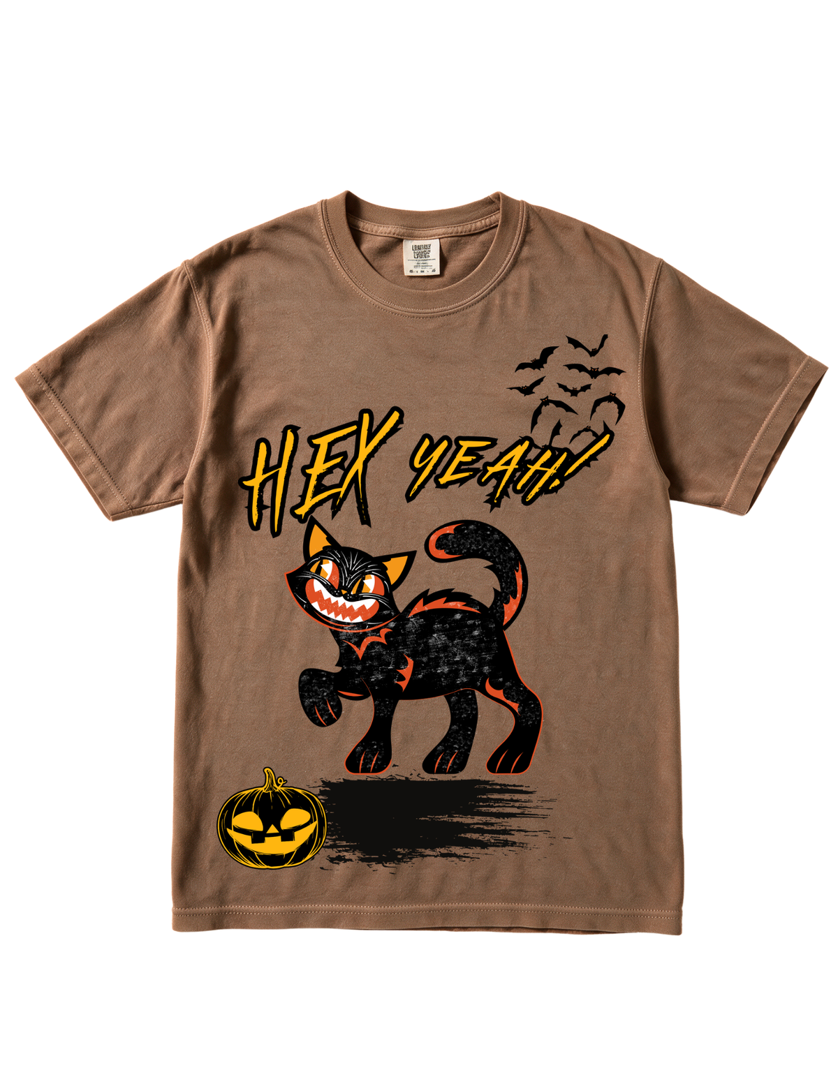 Hex Yeah! Unisex Halloween Black Cat T-shirt