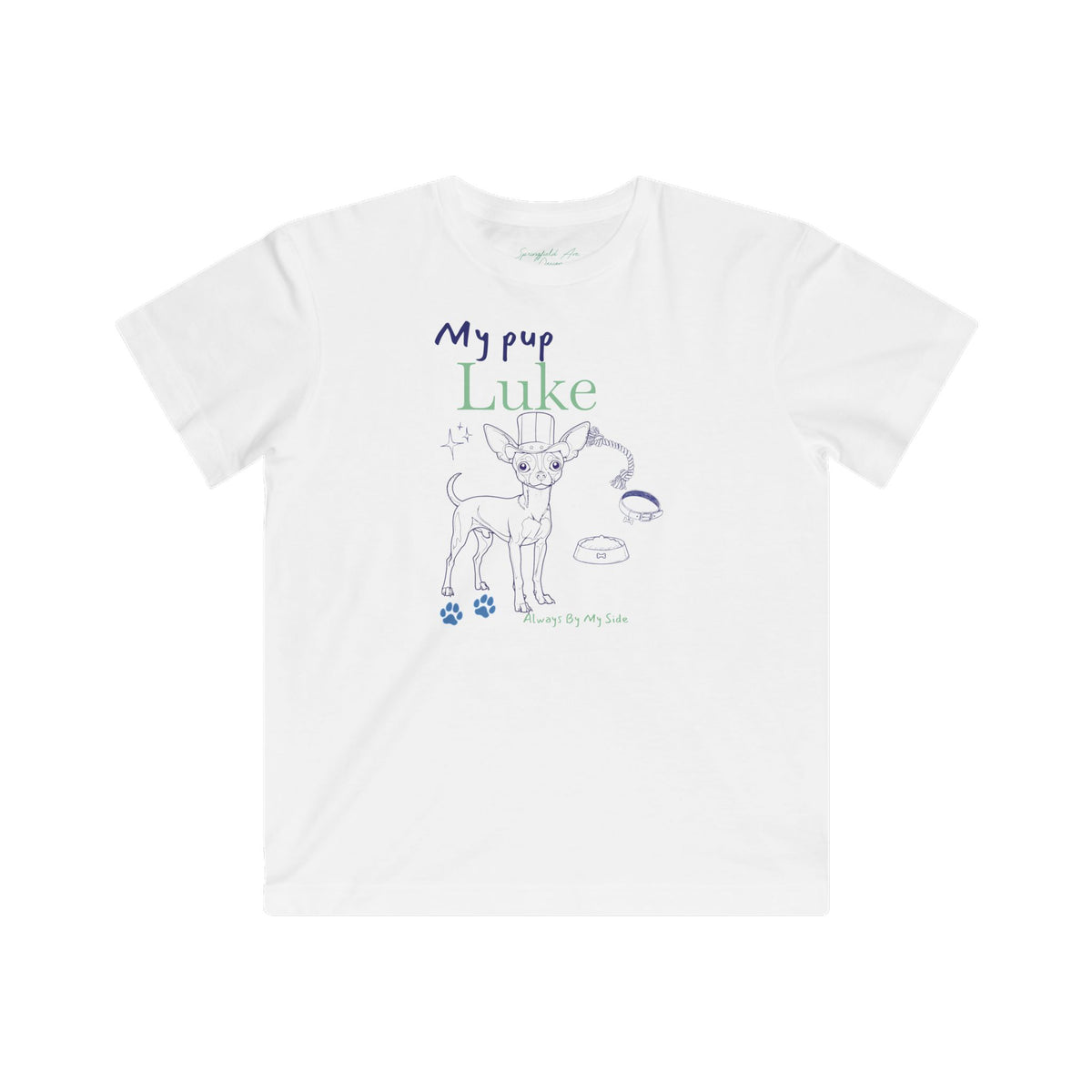 Chihuahua Kids 'My Pup' Cute Puppy Graphic Tee — Children's Dog Lover T-Shirt