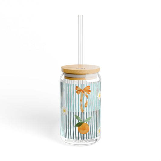Oranges Glass Tumbler 16oz