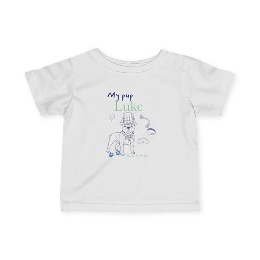 Pit bull "My Puppy Graphic Baby tee Shirt, Infant Tee