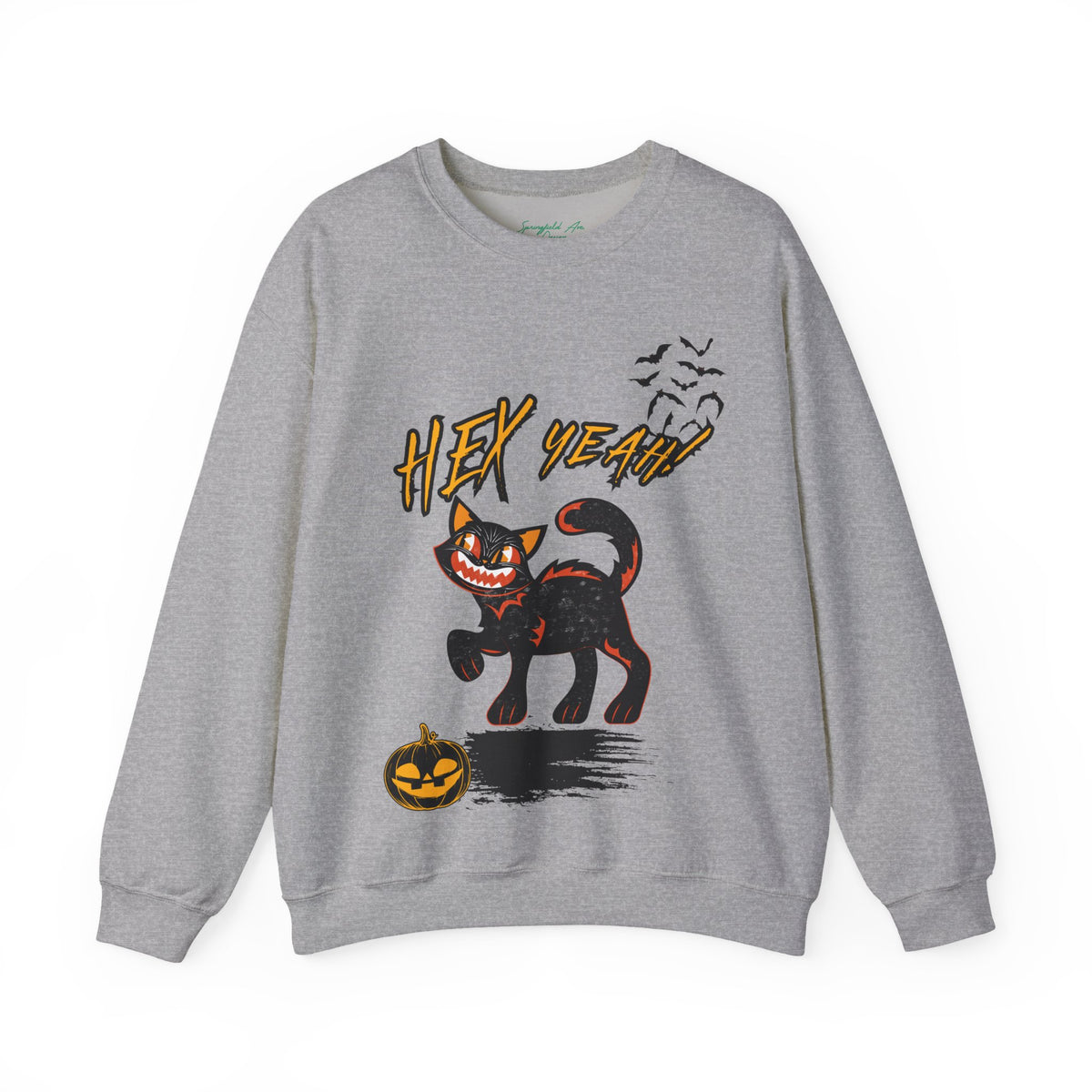 Hex Yeah! Halloween Cat Sweatshirt
