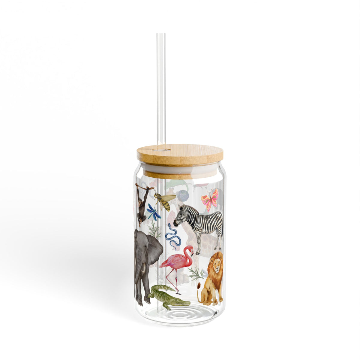 Zoo 1 Glass Tumbler 16 oz
