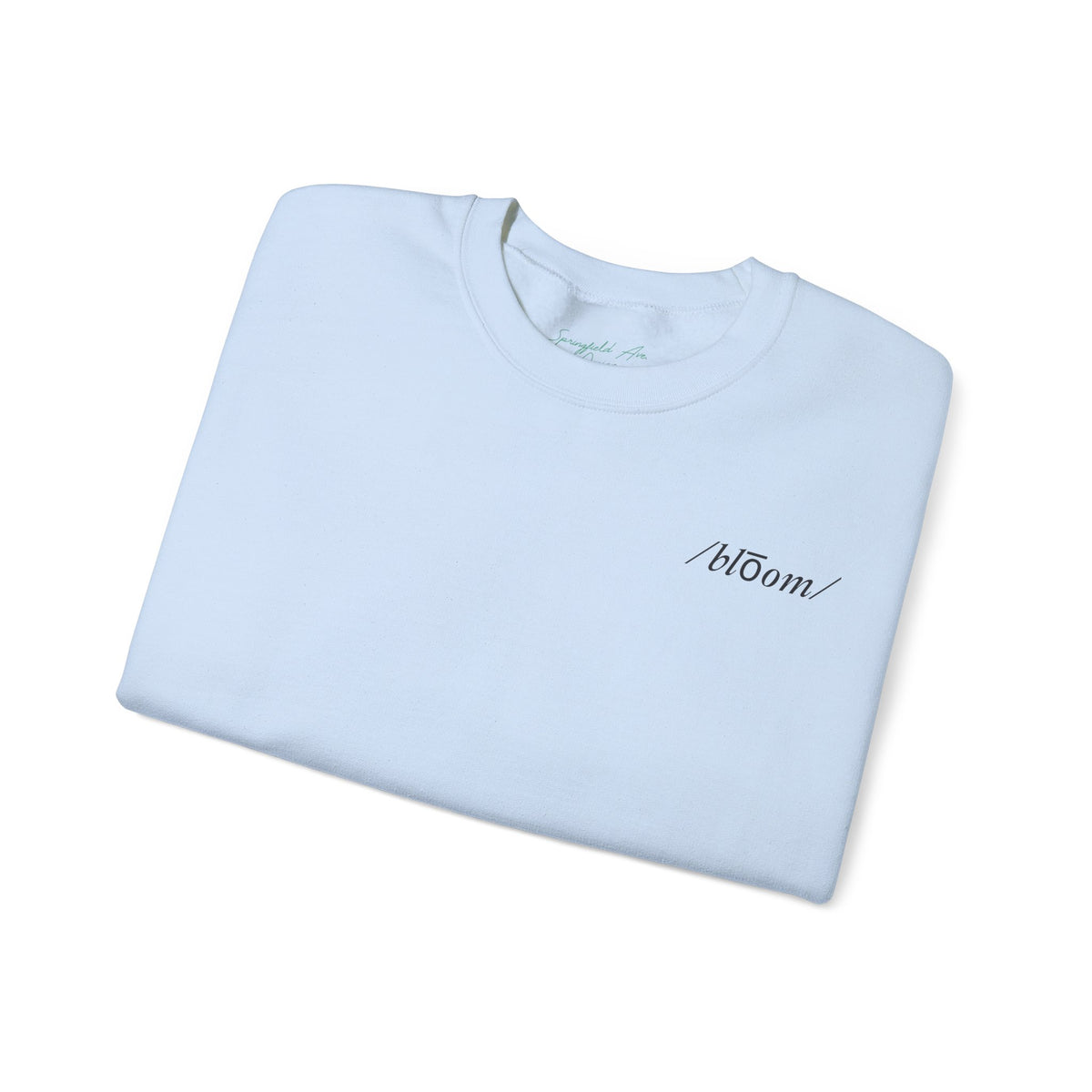 Keep On Blooming Crewneck Sweatshirt — Floral 'Don't Stop' Graphic