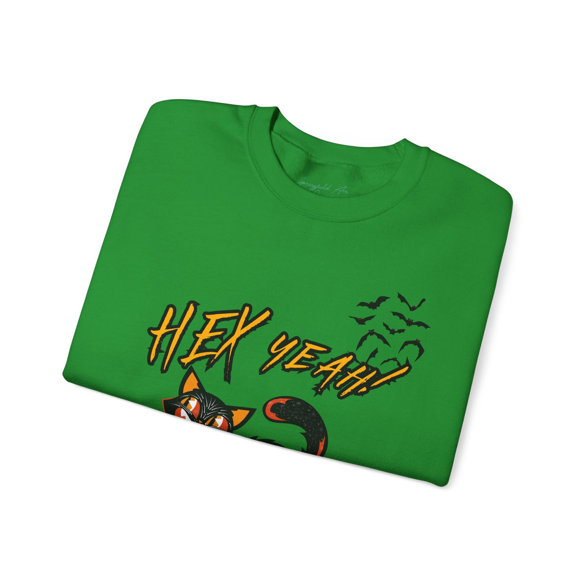 Hex Yeah! Halloween Cat Sweatshirt