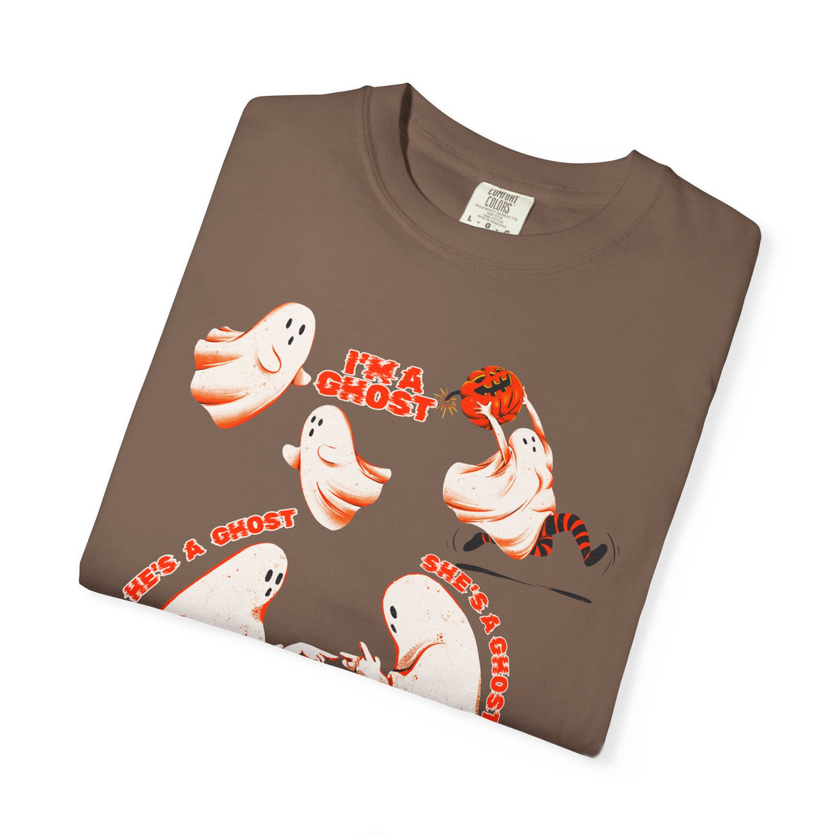 Ghost Halloween T-Shirt — "I'm a Ghost"