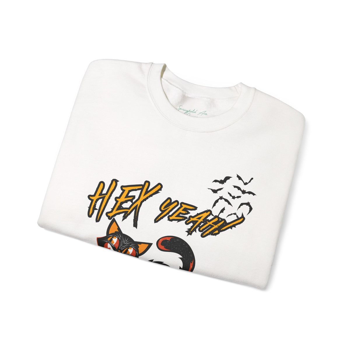 Hex Yeah! Halloween Cat Sweatshirt