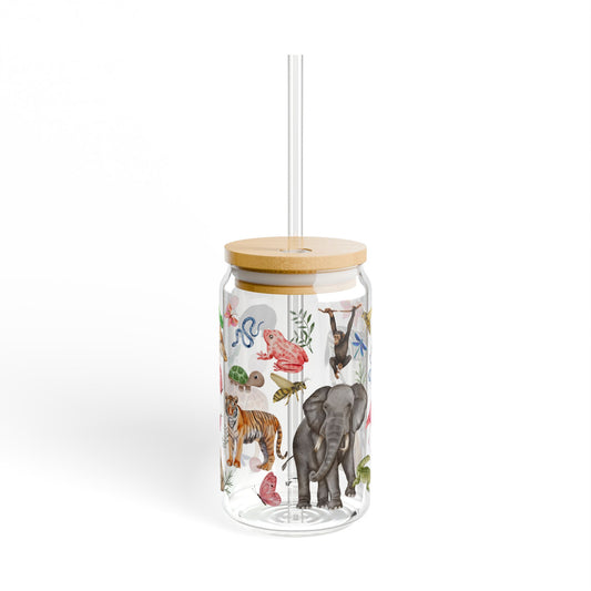 Zoo 1 Glass Tumbler 16 oz