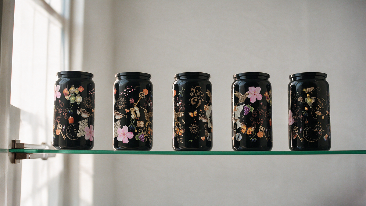 Tuscan Mom Glass Tumbler 16oz