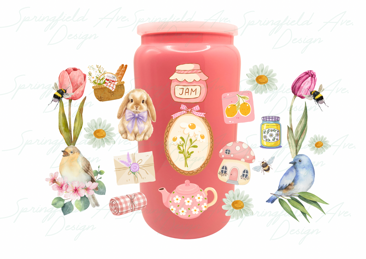 Cottage Glass Tumbler 16oz