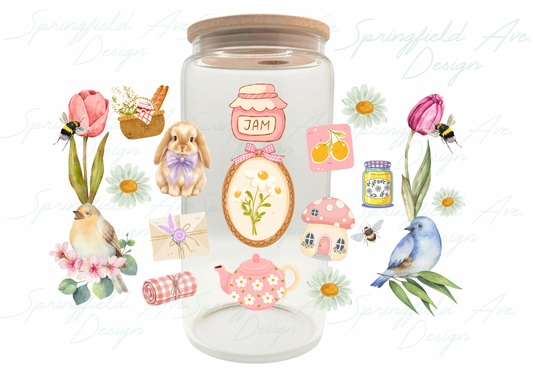 Cottage Glass Tumbler 16oz