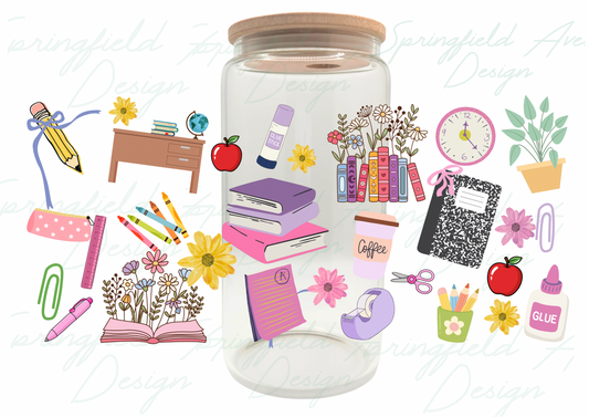 Teacher 2 Glass Tumbler 16oz