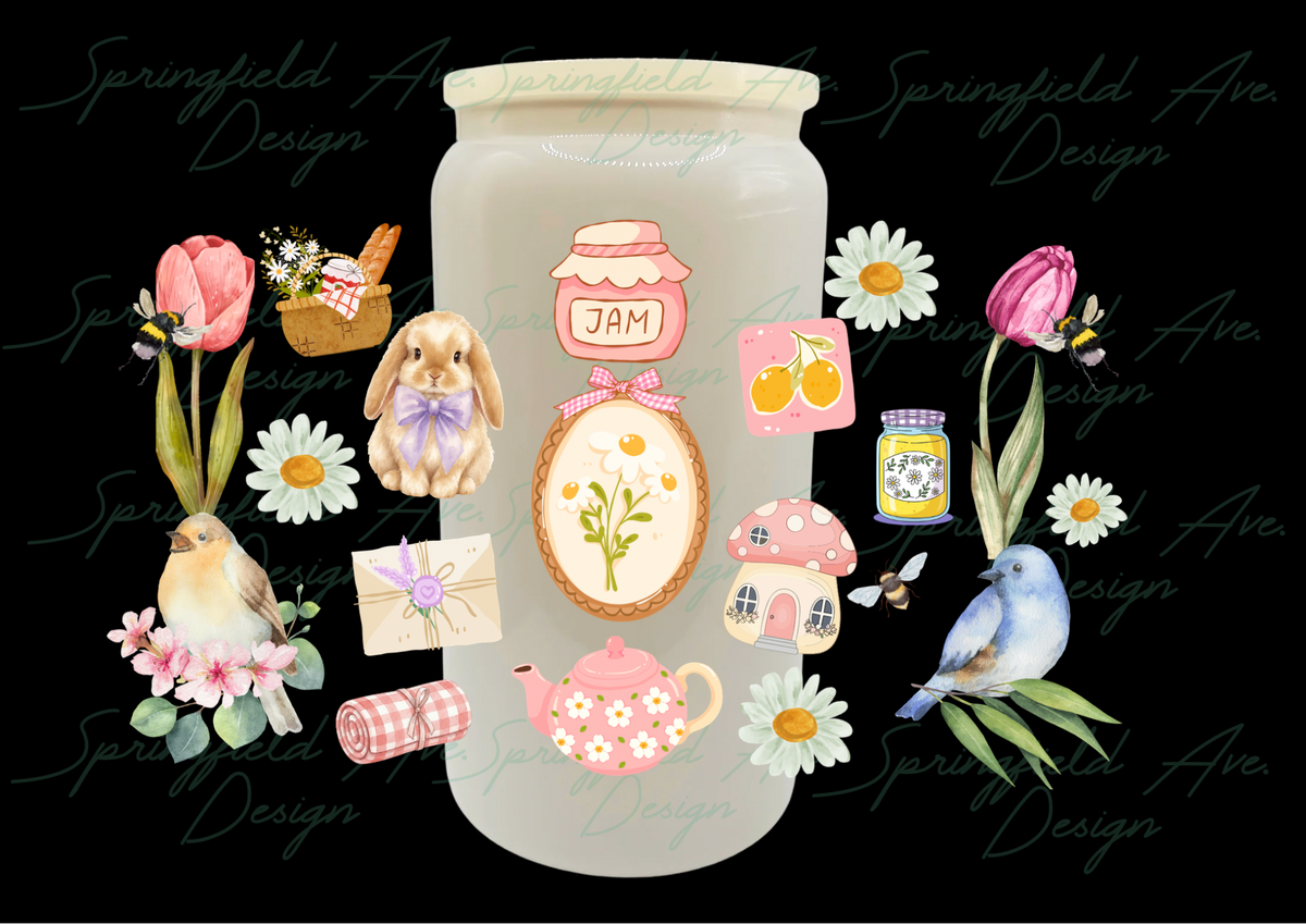 Cottage Glass Tumbler 16oz
