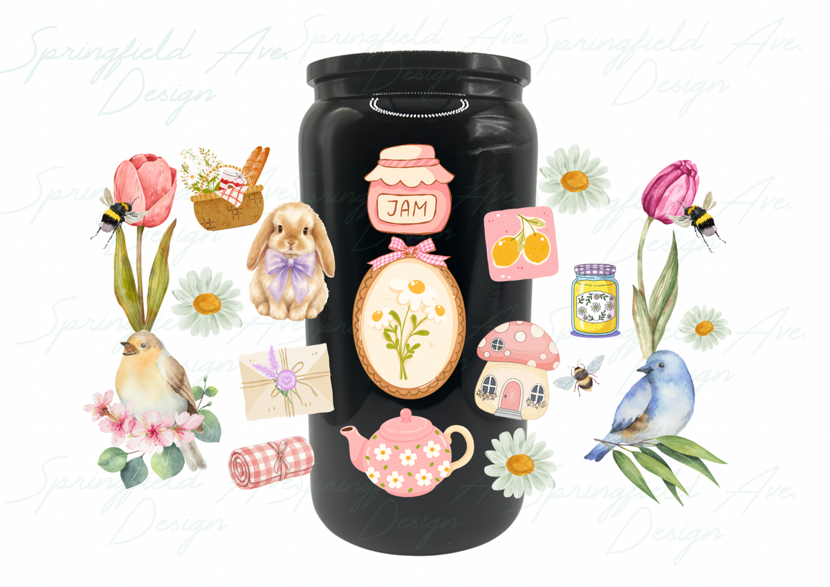 Cottage Glass Tumbler 16oz