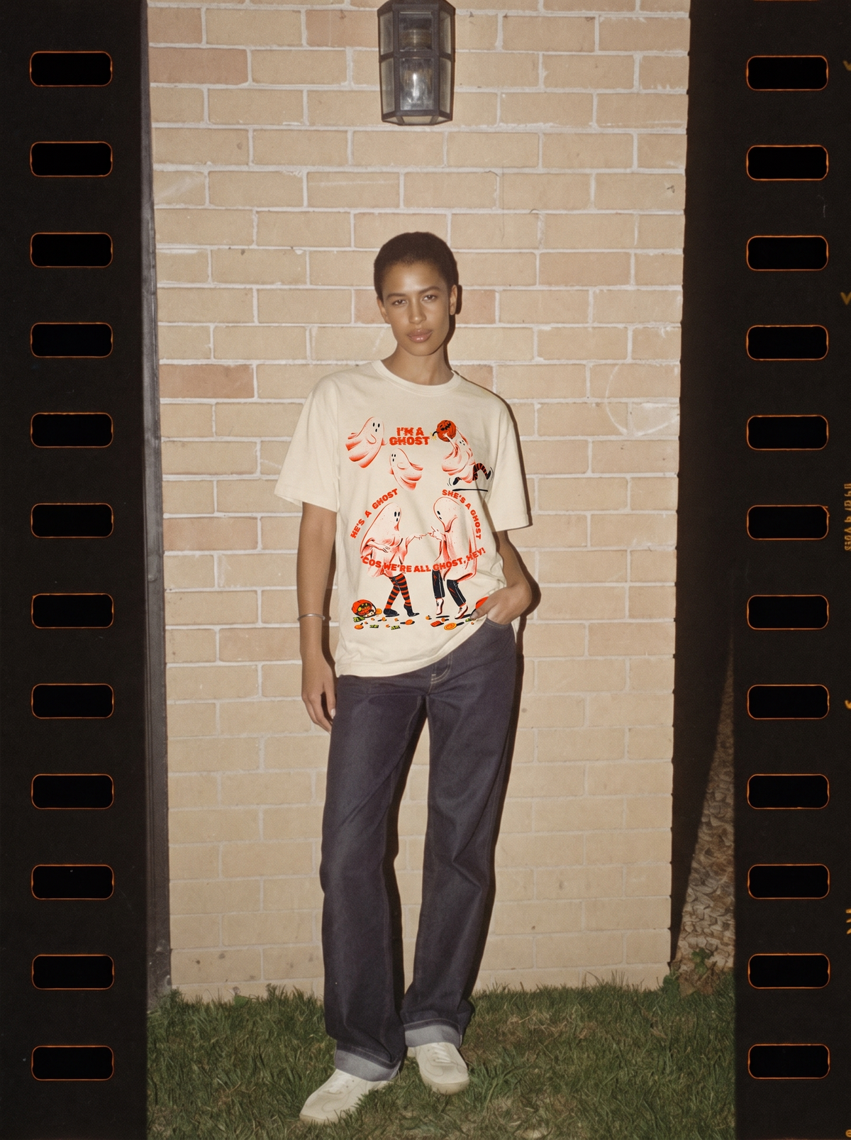Ghost Halloween T-Shirt — "I'm a Ghost"