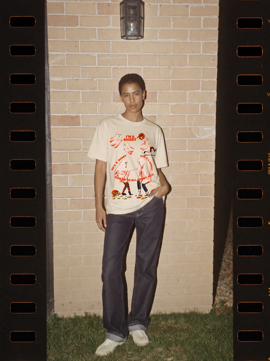 Ghost Halloween T-Shirt — "I'm a Ghost"